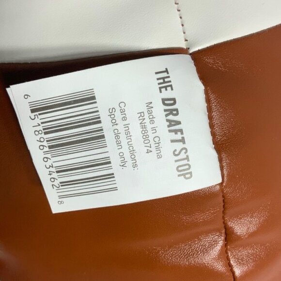 The Draft Stop Football Multi Purpose Decorative Doorstopper Gift Faux Leather - Picture 8 of 13